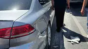 Siirt Kurtalan yolunda kamyon kırmızı ışıkta bekleyen araçlara çarptı