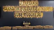 Diyarbakır'da uyuşturucu operasyonu: 14 kilo esrar ele geçirildi