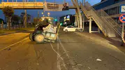 Batman Gültepe Mahallesinde traktör ve otomobil kazası yaşandı