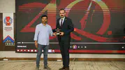 GGC ödül töreninde İHA muhabiri Rıdvan Kılıç birincilik kürsüsüne çıktı