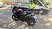 Elazığ'da abart egzozlu motosiklet sürücüsüne ağır ceza
