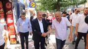 İdris Alan Elazığ esnafıyla bir araya gelerek seçim çalışmalarına hız verdi