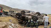 Batman yolunda tır kazası sonucu bir kişi yaşamını yitirdi