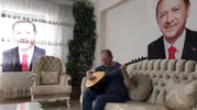 Ercişli görme engelli Abdullah Erdoğan için beste yaptı