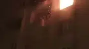 Diyarbakır Sur ilçesinde bir apartman dairesi alevlere teslim oldu