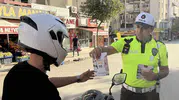 Elazığ polisi motosiklet sürücülerine yönelik geniş çaplı denetim gerçekleştirdi
