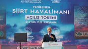 Siirt Havalimanı yenilenen yüzüyle yeniden hizmete açıldı