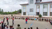 Patnos Kızılay gönüllüleri Sütlü Pınar İlkokulu öğrencileriyle buluştu