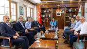Kırgızistan Büyükelçisi Diyarbakır'da İş Birliği İçin Temaslarda Bulundu