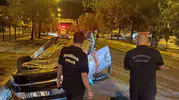 Ergani yolunda direksiyon hakimiyetini kaybeden sürücü ağır yaralandı