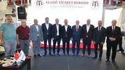 Elazığ Ticaret Borsası standı fuarda ziyaretçi akınına uğradı