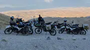 Adilcevazlı motorcular Süphan Dağı zirvesinde Türk bayrağını dalgalandırdı