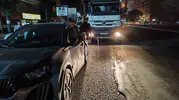 Batman Yeni Siirt Çevre Yolunda beton mikseri ve otomobil çarpıştı