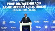 Cumhurbaşkanı Yardımcısı Yılmaz Elazığ'da AR-GE merkezinin açılışını yaptı