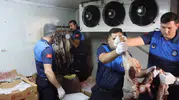 Şanlıurfa'da kasap denetiminde 315 kilo sağlıksız et yakalandı