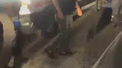 Batman'da otomobil refüje çarptı bir kişi yaralandı