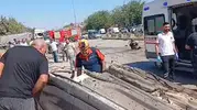 Elazığ yolunda feci kaza iki kişi hayatını kaybetti