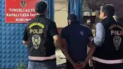 Tunceli polisi aranan hükümlüyü yakaladı