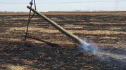 Anız yangınları hem toprağı hem de enerji altyapısını yakıp geçiyor