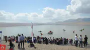 Bulanık Gölpark'ta ilk kez su sporları şenliği düzenlendi