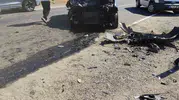 Siirt Eruh yolunda iki aracın karıştığı kazada dört kişi yaralandı