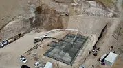 Ağrı'da okul için tepeyi tıraşladılar