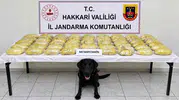 Hakkari yol kontrolünde yüklü miktarda uyuşturucu yakalandı