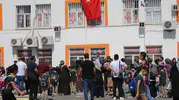 Diyarbakırda okullarda ilk ders zili heyecanı yaşandı