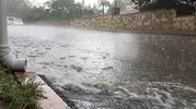 Elazığ aniden bastıran sağanak ve dolu yağışıyla sular altında kaldı