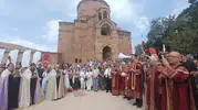 Akdamar Adası'nda 14'üncü kez düzenlenen ayin huzurla tamamlandı