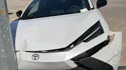 Siirt Doğan Mahallesi'nde otomobil aydınlatma direğine çarparak durabildi