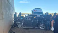 Diyarbakır’da trafik kazası: Aynı araçta 5 kişi yaralandı
