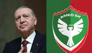 Erdoğan’dan Amedspor’a tebrik mesajı