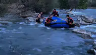 Dicle Nehri’nde korku dolu anlar: Mahsur kalan genç AFAD ekiplerince kurtarıldı
