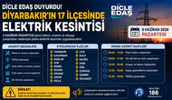 8 Haziran'da Diyarbakır'da hangi mahallelerde elektrik olmayacak?