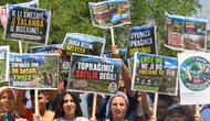 Kulp'ta GES projesine mahallelilerden protesto: Bilirkişi keşfi sloganlarla karşılandı