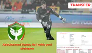 Amedspor kalede istikrarı seçti: Abdulsamed Damlu ile 1 yıllık yeni sözleşme