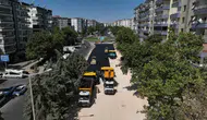 Fırat Bulvarı'nda ikinci etapta asfalt serimi başladı