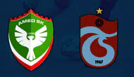 Amedspor-Trabzonspor maçında ilk 11’ler belli oldu