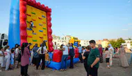 Ergani’de çocuklar aynı gün hem spor yaptı hem robotik kodlamayı deneyimledi