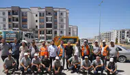 Büyükşehir ve Bağlar Belediyesi Oğlaklı'da temizlik mesaisinde