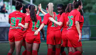 Amedspor ilk yarıda 7 gol attı, rakibi sahaya çıkamadı
