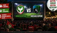 Diyarbakır'da belediyeden Amedspor taraftarlarına jest! Maç dev ekranda izlenecek