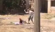 Bozova ilçesinde bir evlat yaşlı annesine sopayla vahşice saldırdı