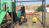 Diyarbakır’ın kırsalında çocukların beklediği haber: 39 mahallede oyun alanı kuruldu