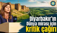 Diyarbakır’ın Dünya mirası için kritik çağrı