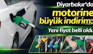 Diyarbakır’da motorine büyük indirim: Yeni fiyat belli oldu
