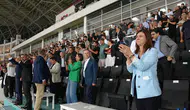 Amedspor lider oldu: Serra Bucak tribünde kutladı