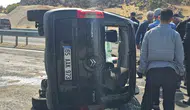 Bitlis Adilcevaz yolunda kamyonet devrildi iki kişi yaralandı