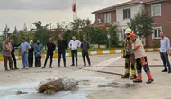 Cizre Karayolları personeli yangın ve tahliye tatbikatıyla acil durumlara hazırlandı